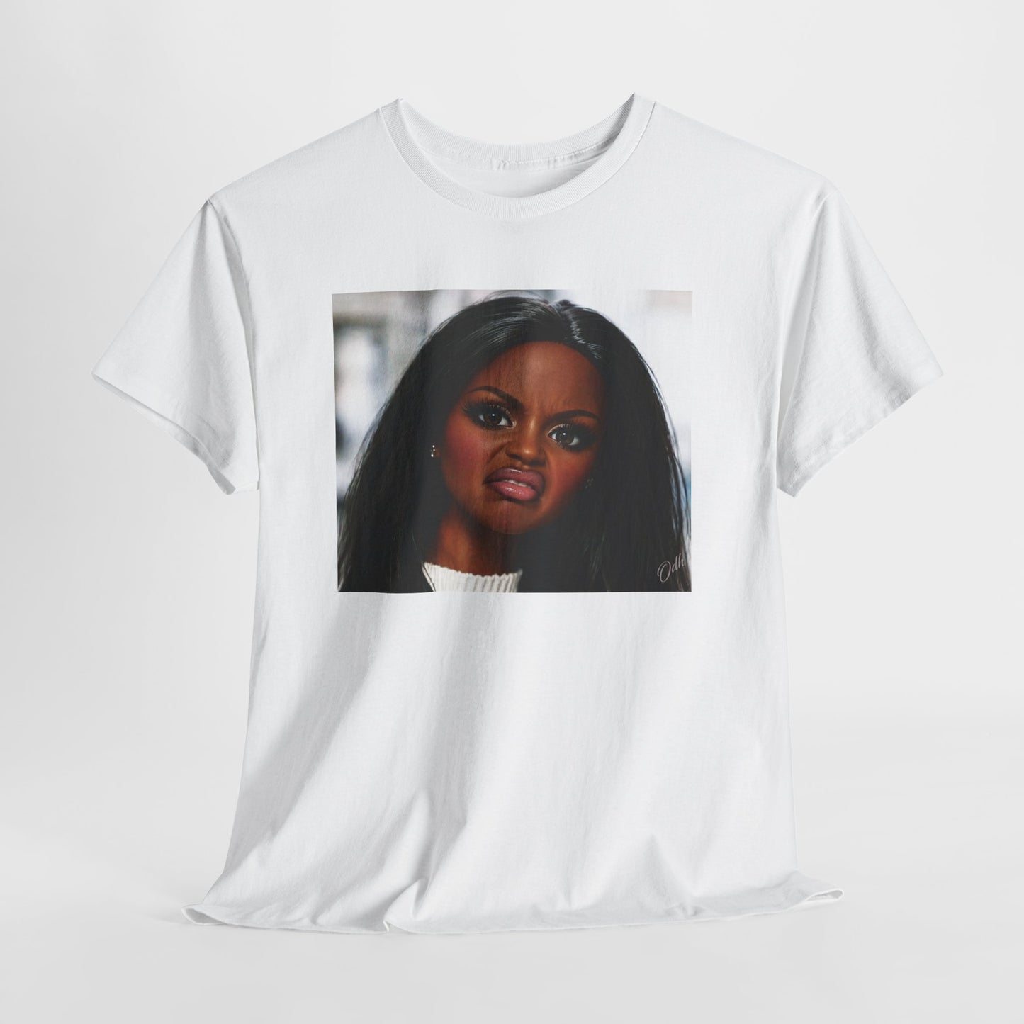 Black Doll Face Barbie Style Meme T Shirt