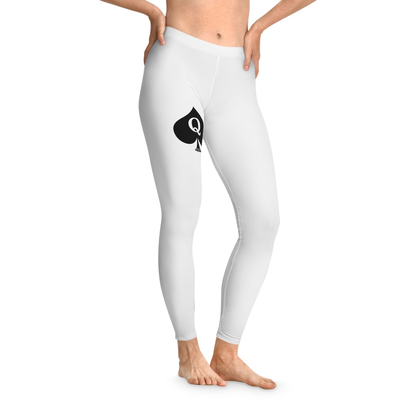 Queen of Spades Women's Spandex Leggings, QOS, Hot Wife, BBC Only Leggings