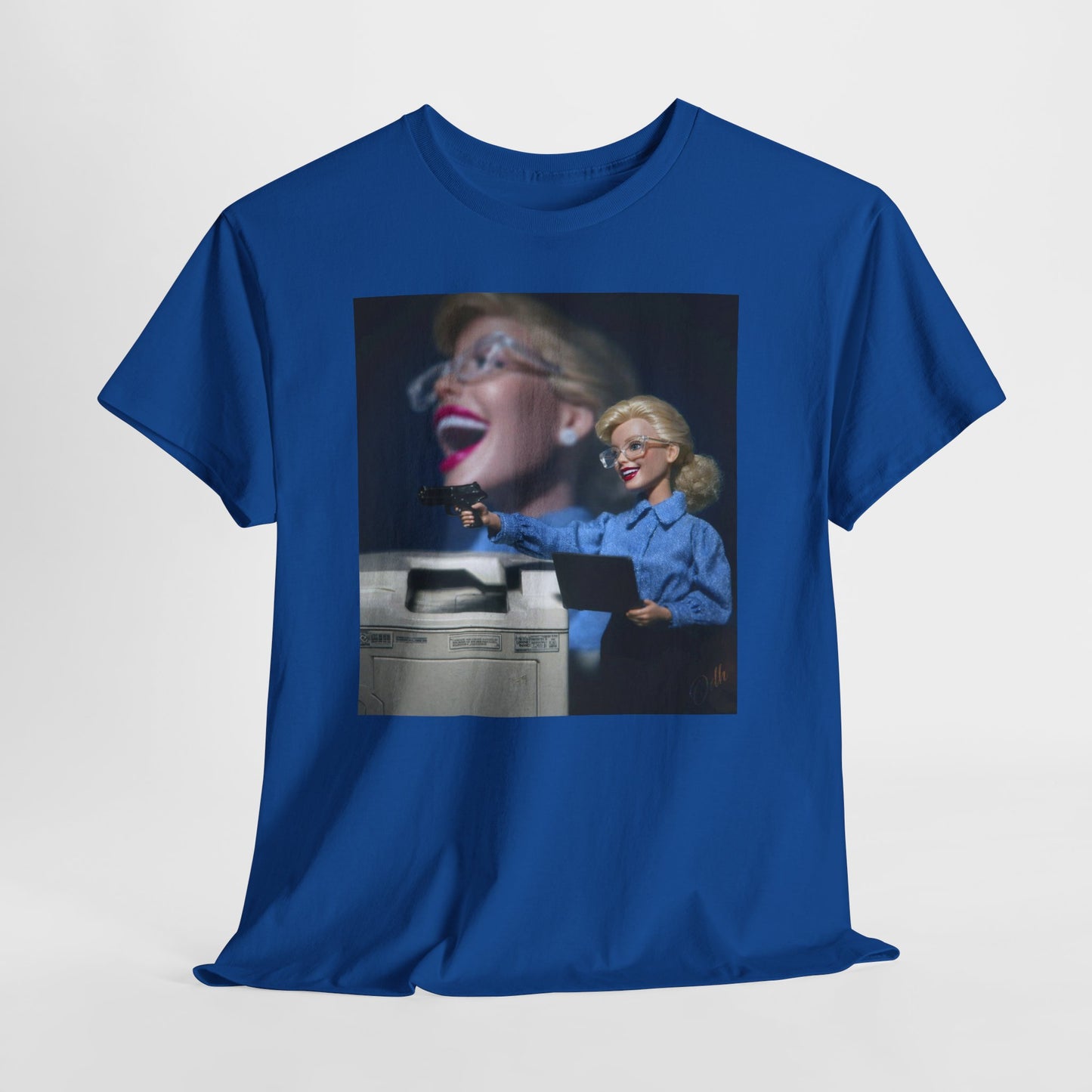 Crazy Barbie Doll Crash Out at work T Shirt