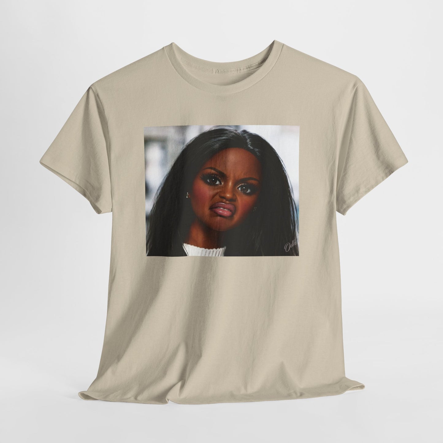 Black Doll Face Barbie Style Meme T Shirt