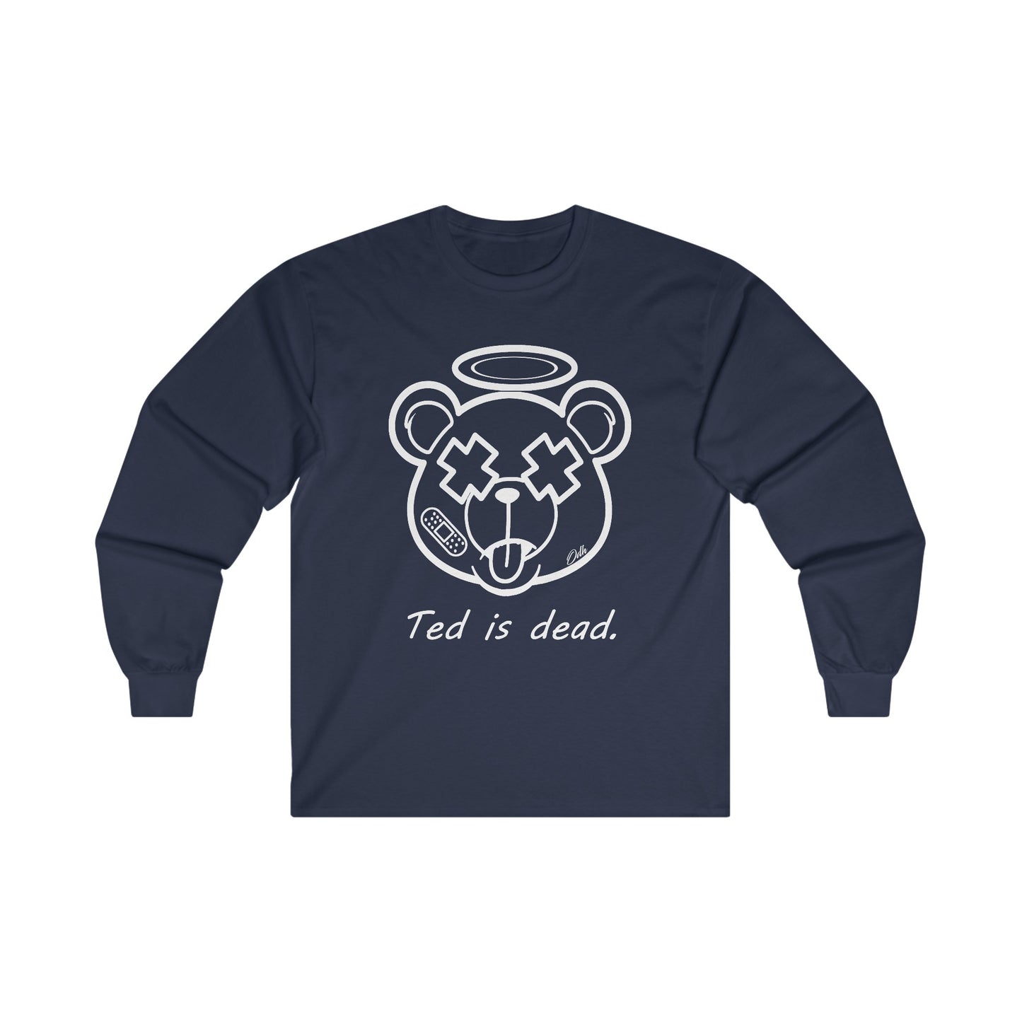 Ted Is Dead™ Horror Shirt Halloween Scary Long Sleeve TShirt Spooky Season Streetwear