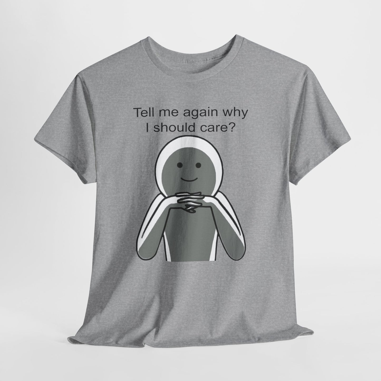 I Dont Care Shirt, Sarcastic Tshirt, Funny Quote Shirt, Sarcasm Humor Tee