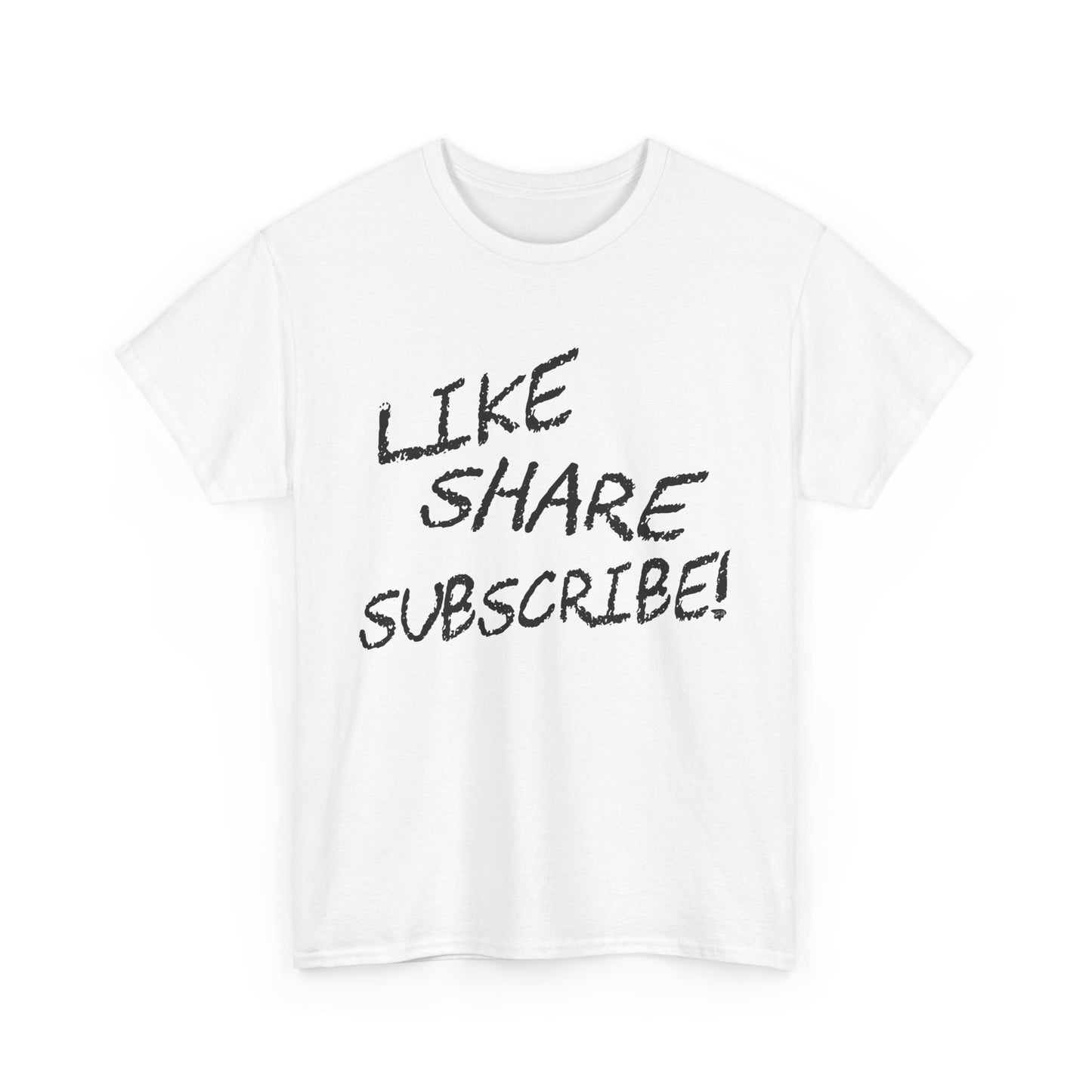 Like Share Subscribe Shirt, Influencer Youtube Instagram TikTok T Shirt