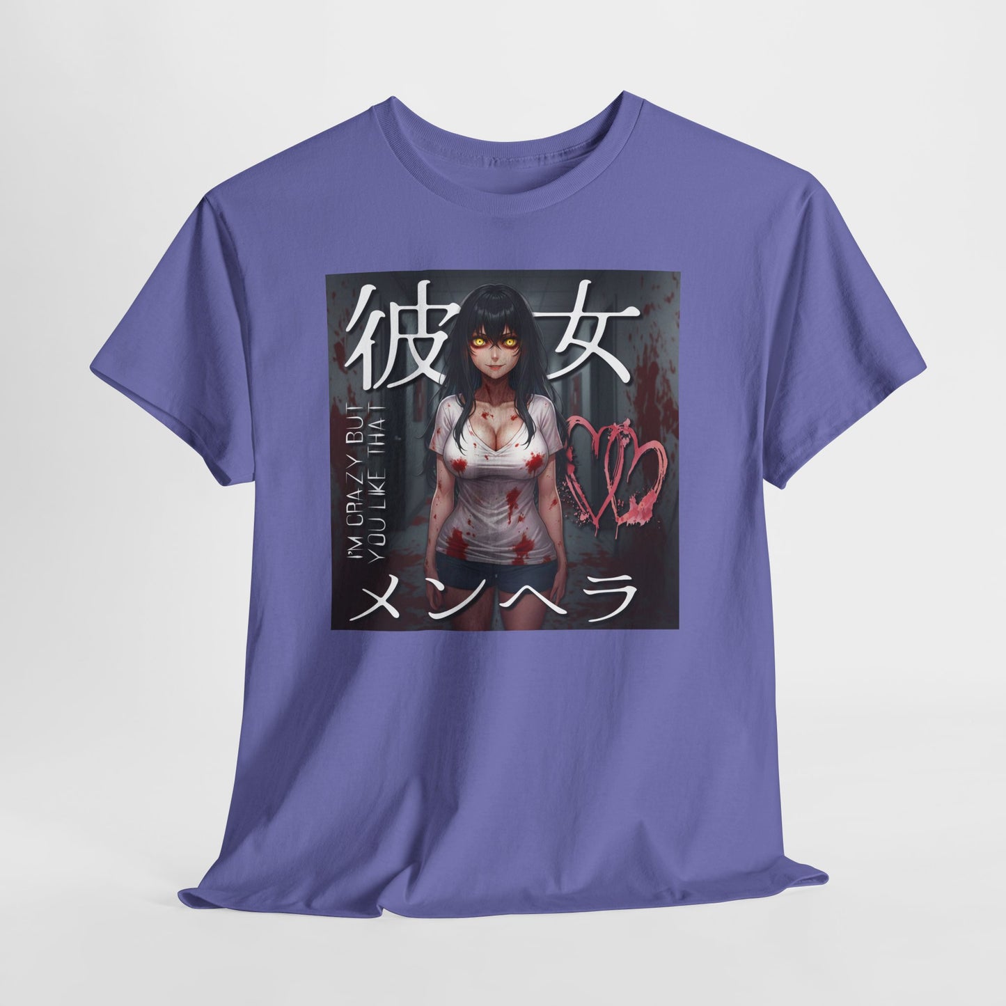 Horror Anime Shirt - Crazy Girlfriend Yandere Tee