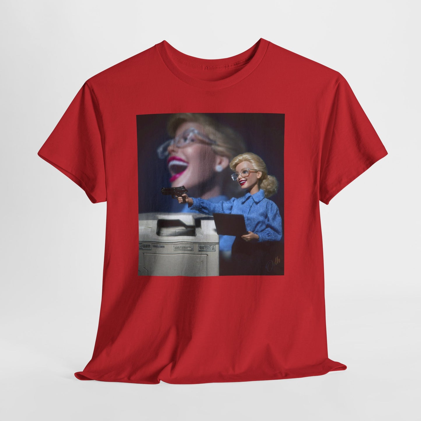 Crazy Barbie Doll Crash Out at work T Shirt