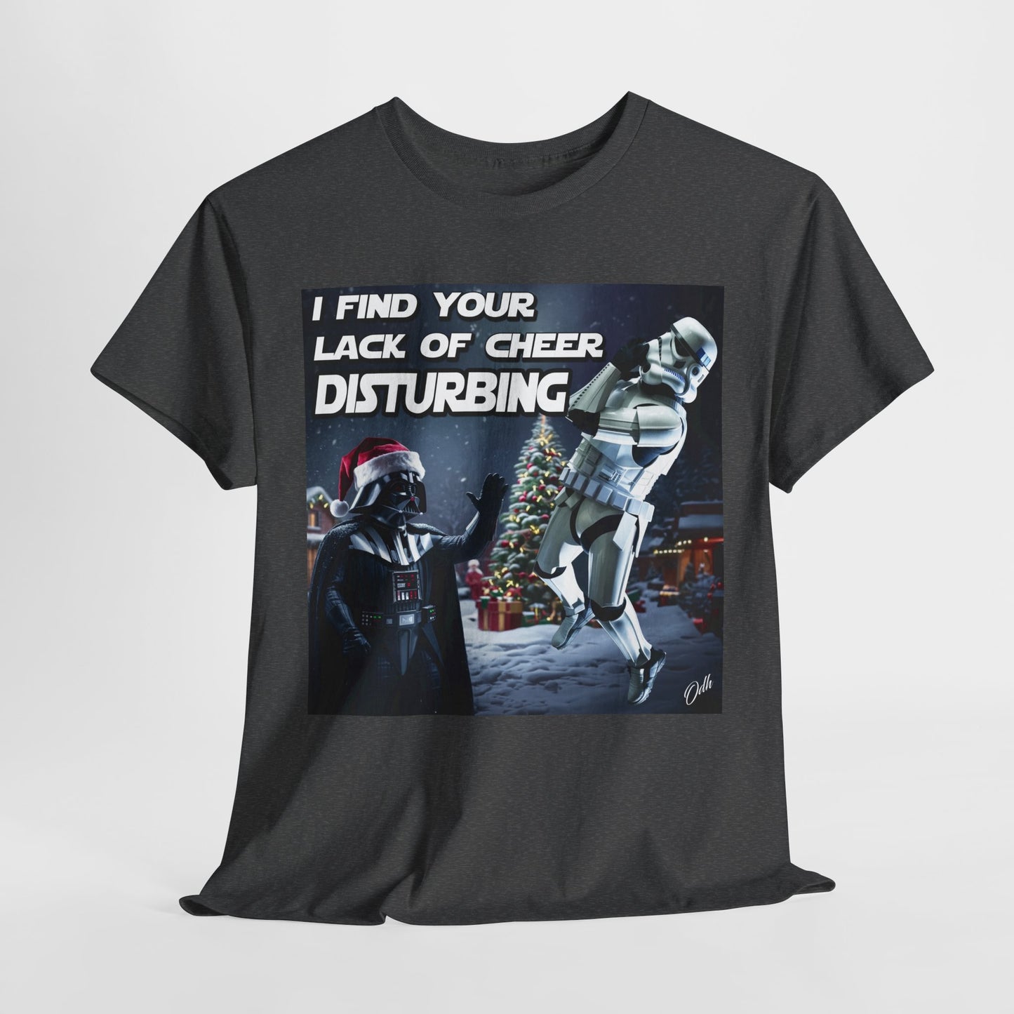 Darth Vader Christmas T Shirt Star Wars I Find Your Lack Of Cheer Disturbing