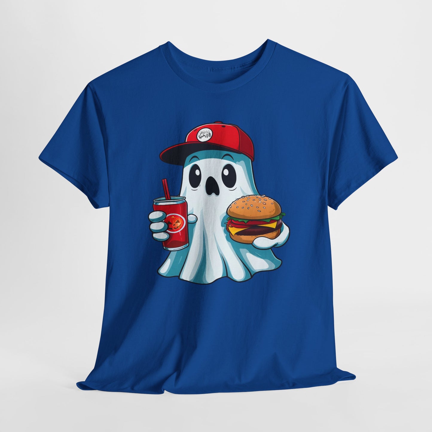 Halloween Ghost Shirt Spooky Season TShirt, Halloween Gift, Cute Ghost Eating