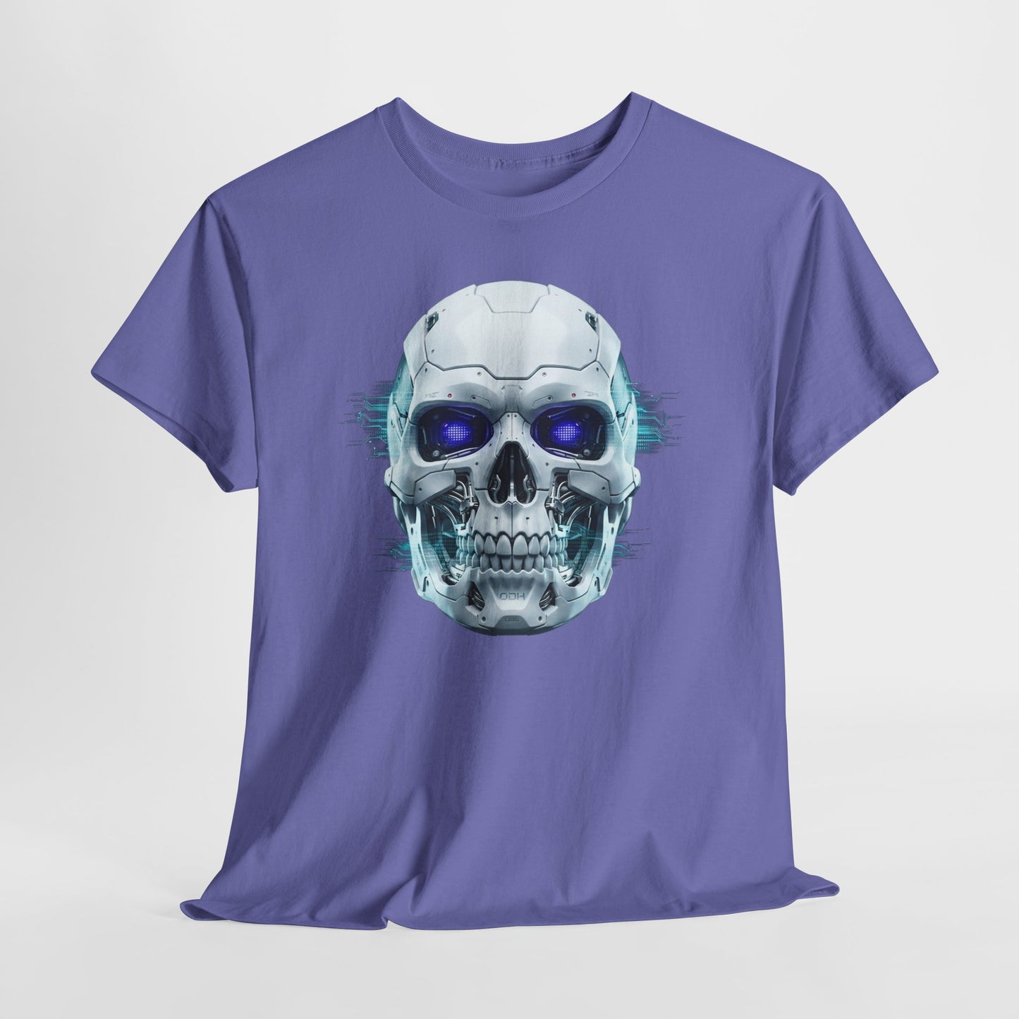 Futuristic Robot Skull Gamer Tee