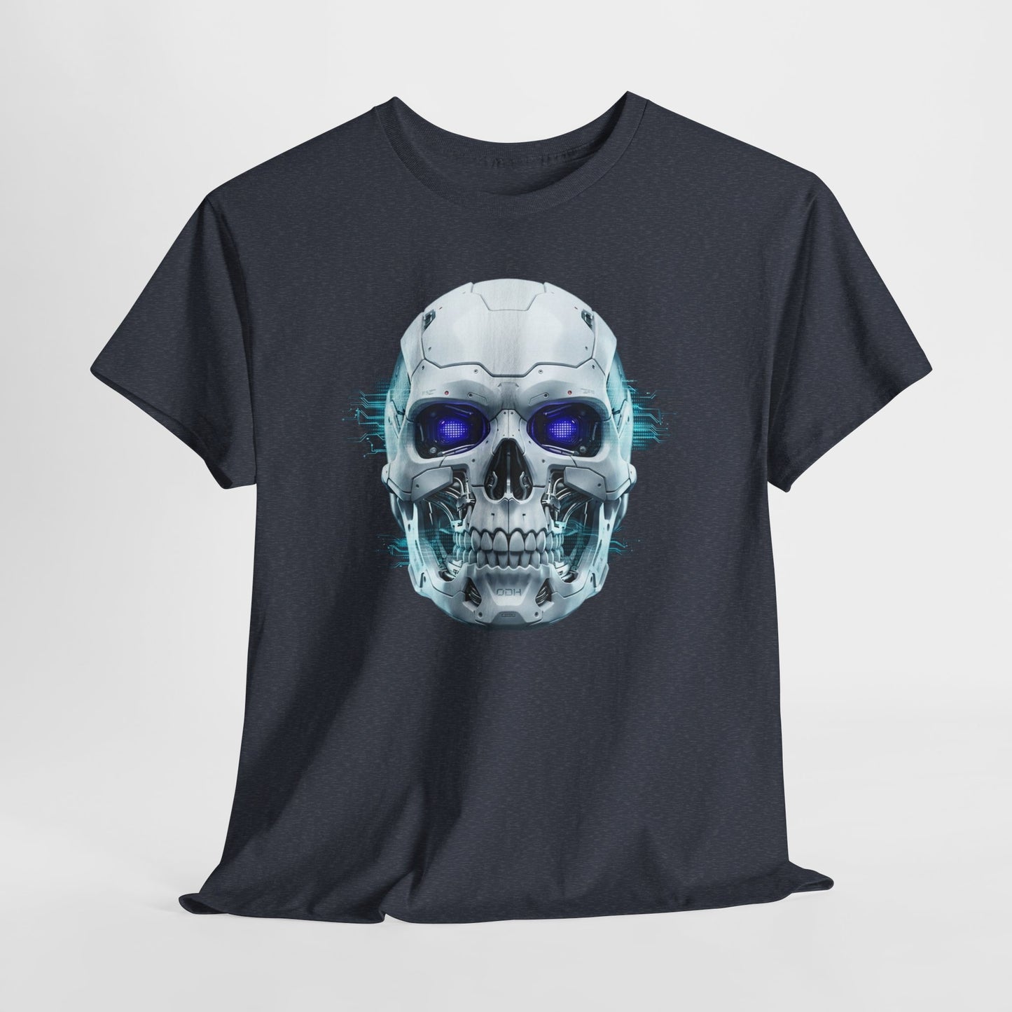 Futuristic Robot Skull Gamer Tee