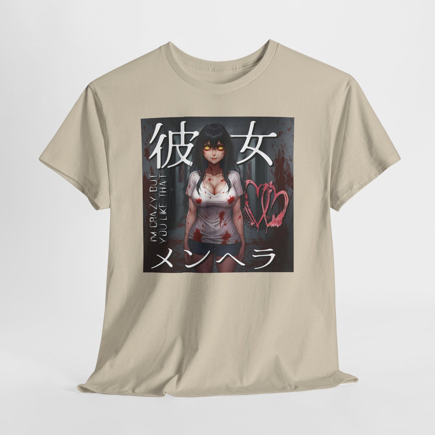 Horror Anime Shirt - Crazy Girlfriend Yandere Tee