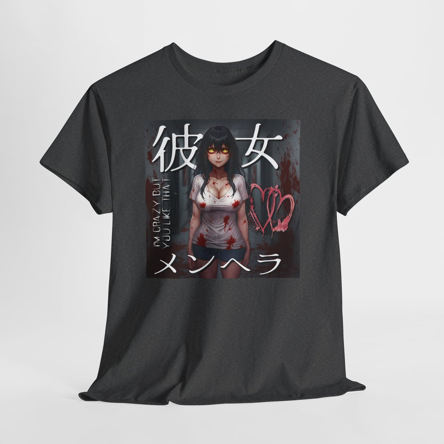 Horror Anime Shirt - Crazy Girlfriend Yandere Tee
