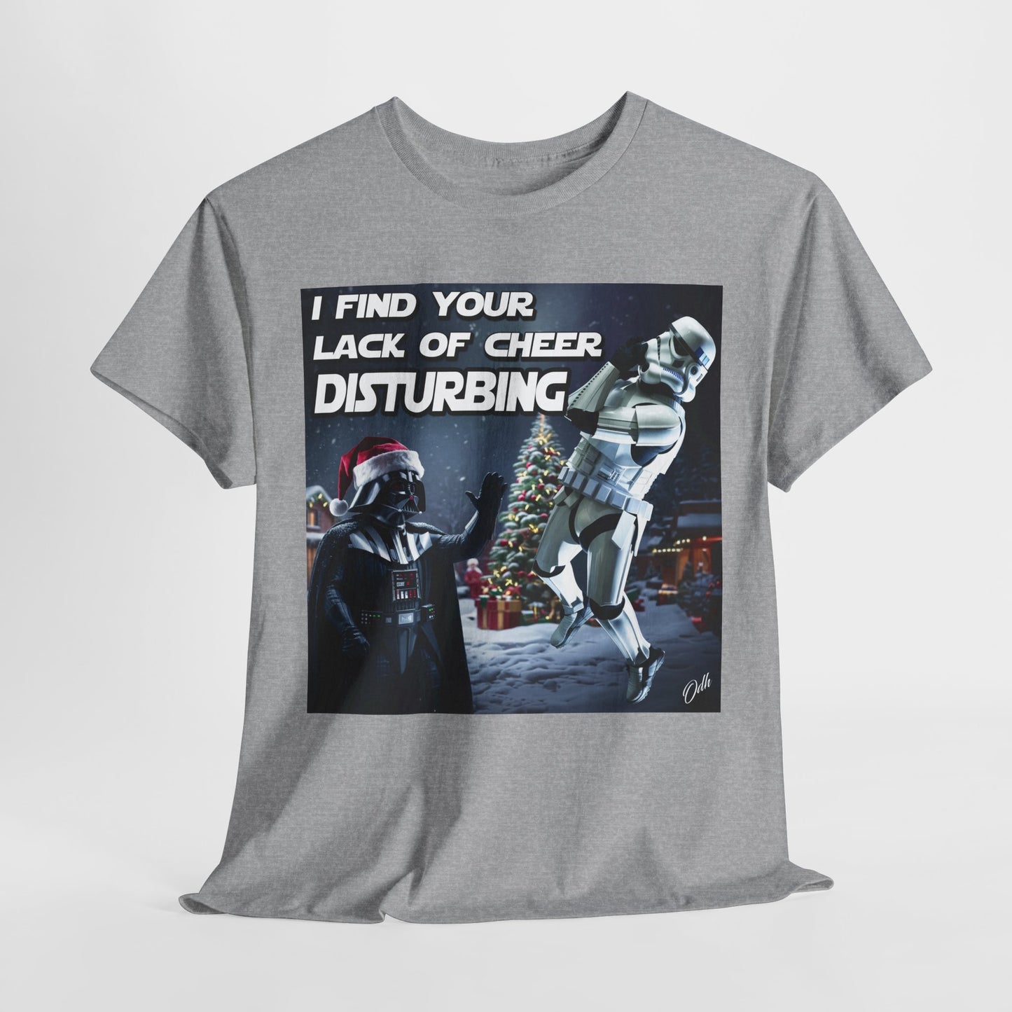 Darth Vader Christmas T Shirt Star Wars I Find Your Lack Of Cheer Disturbing