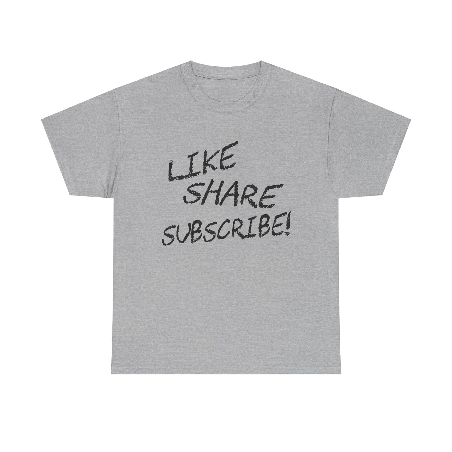 Like Share Subscribe Shirt, Influencer Youtube Instagram TikTok T Shirt