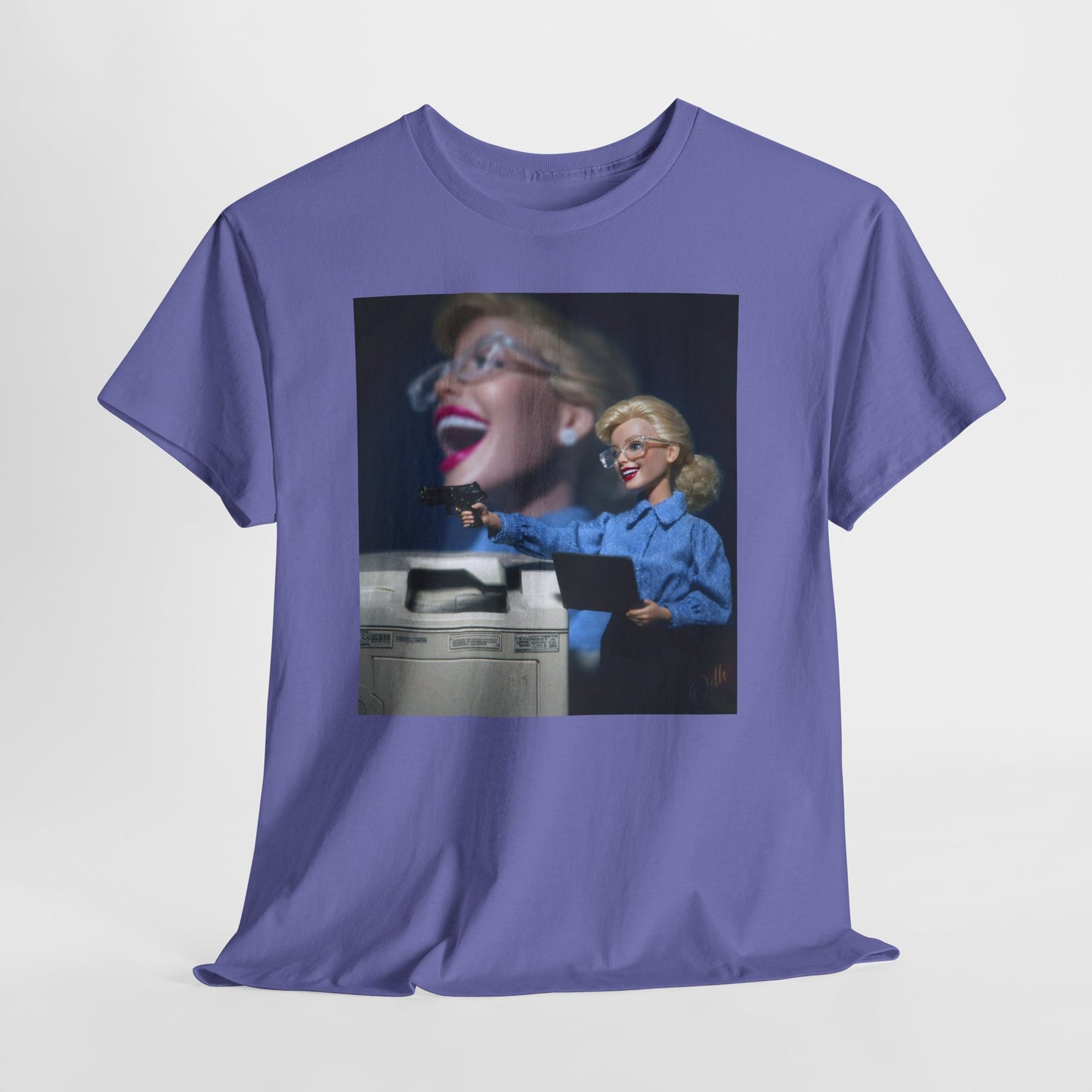 Crazy Barbie Doll Crash Out at work T Shirt