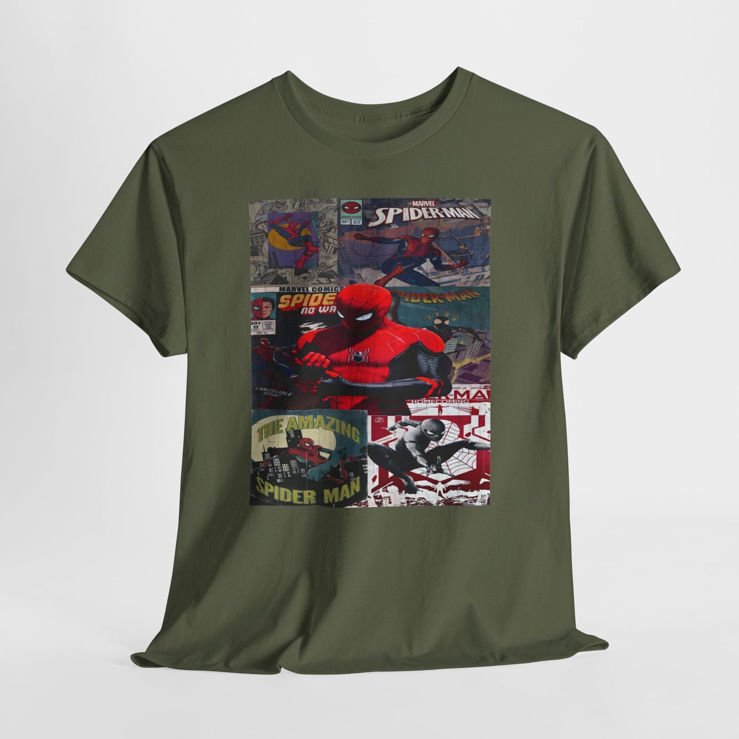 Spider Man Comic Book T Shirt