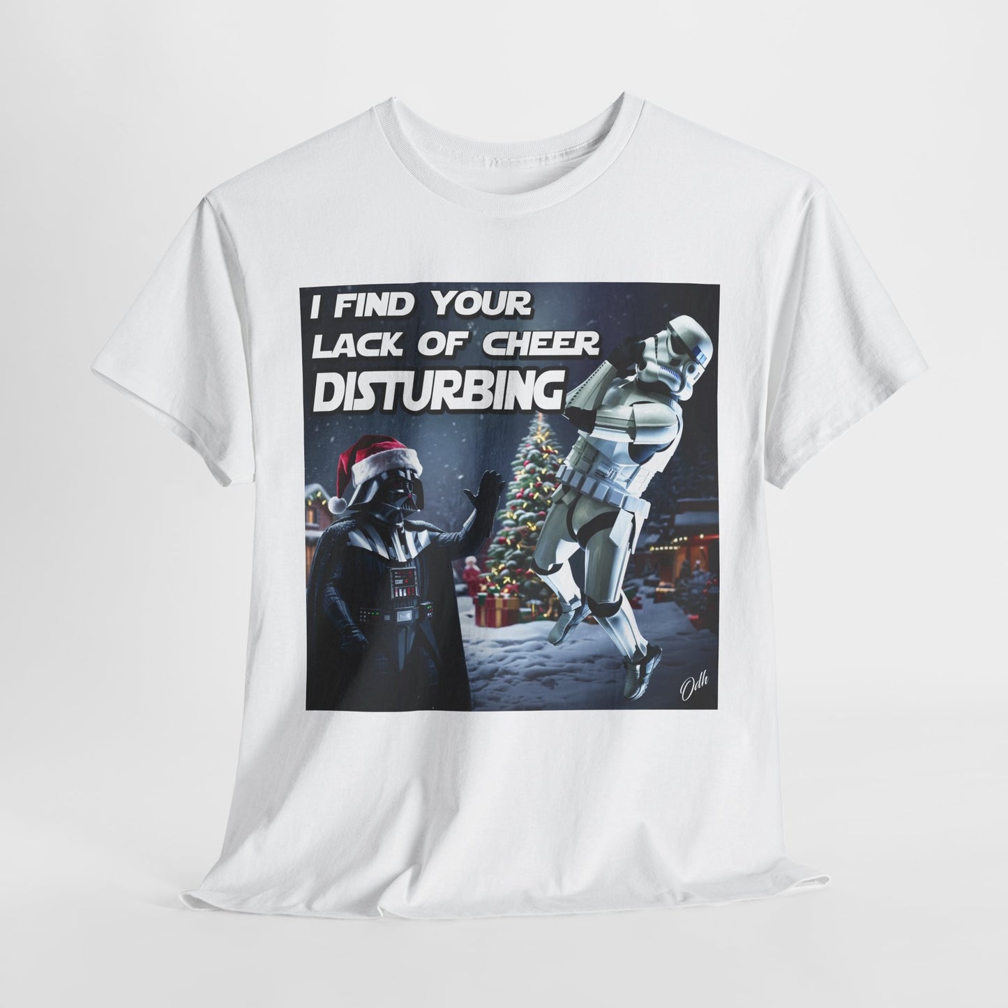 Darth Vader Christmas T Shirt Star Wars I Find Your Lack Of Cheer Disturbing