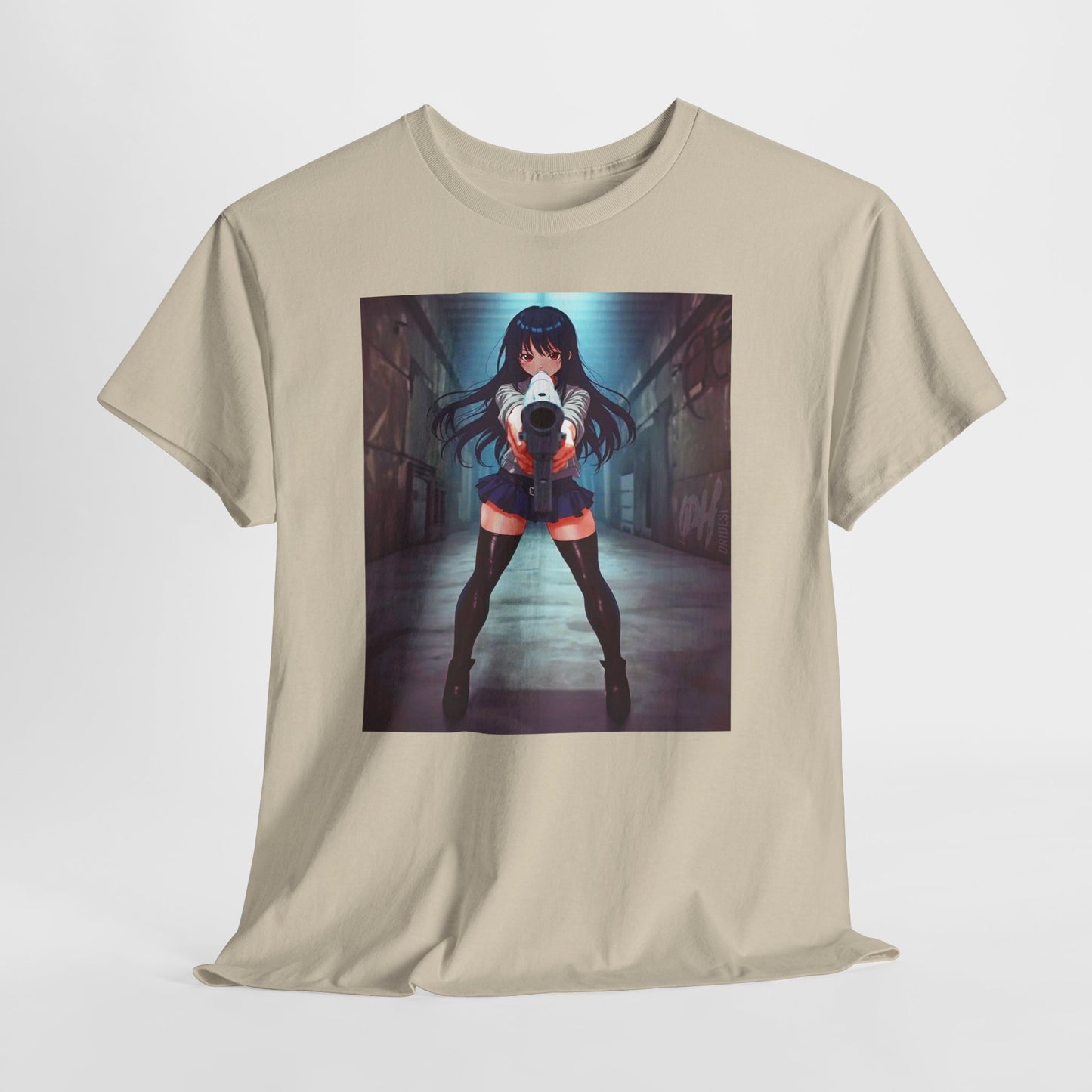 Anime Girl Assassin Waifu Japanese Tshirt