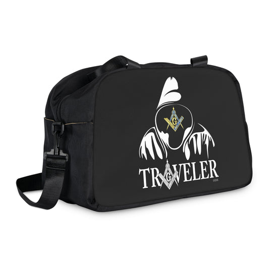 Freemason Theme Traveler Masonic Fitness Gym Duffle Bag