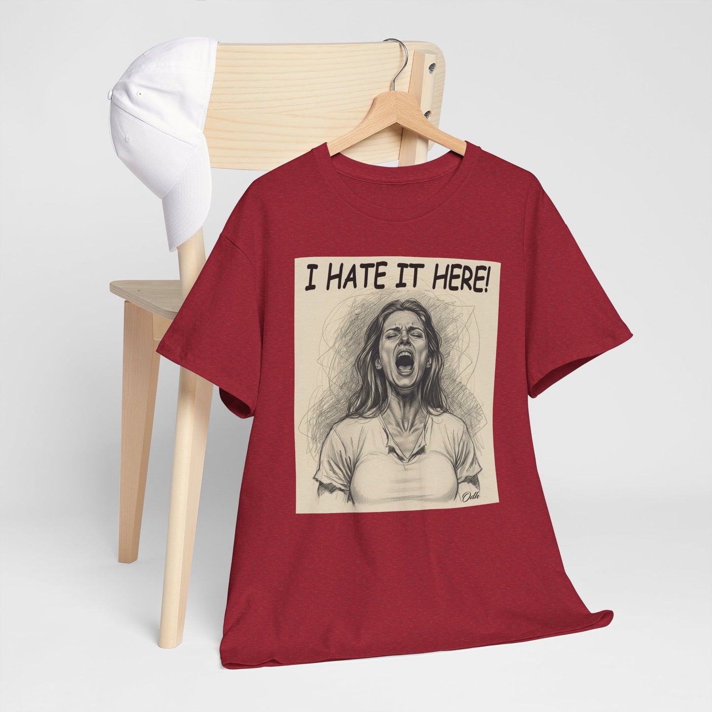 Womens I Hate It Here Tshirt
