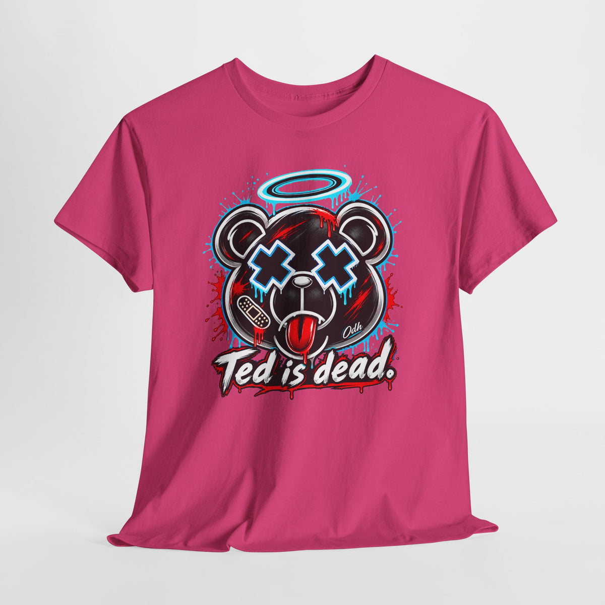 TED IS DEAD™ T Shirt, Funny Dark Humor Graphic Tee