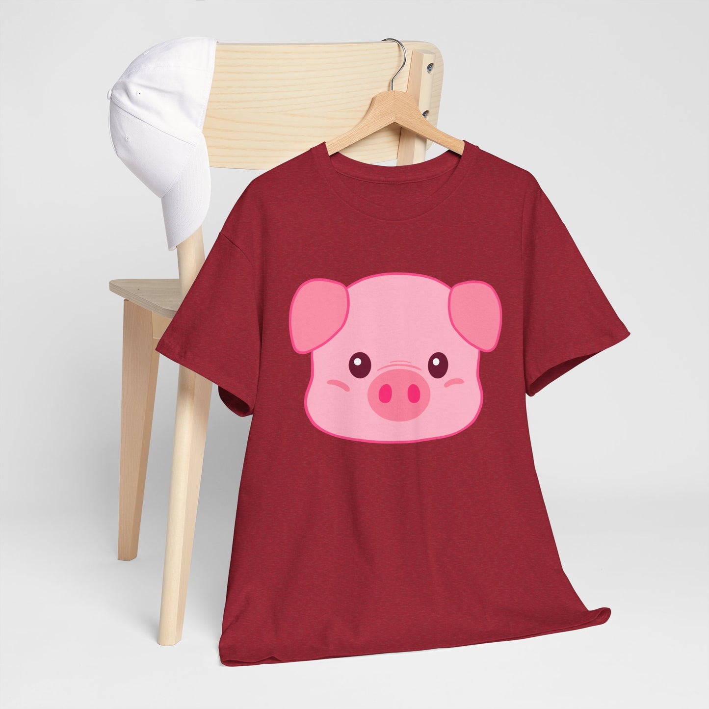 Womens Cute Pig Shirt