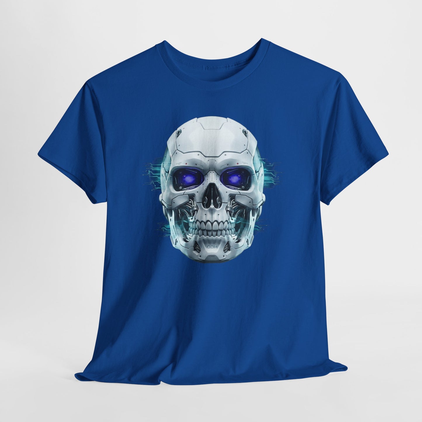 Futuristic Robot Skull Gamer Tee