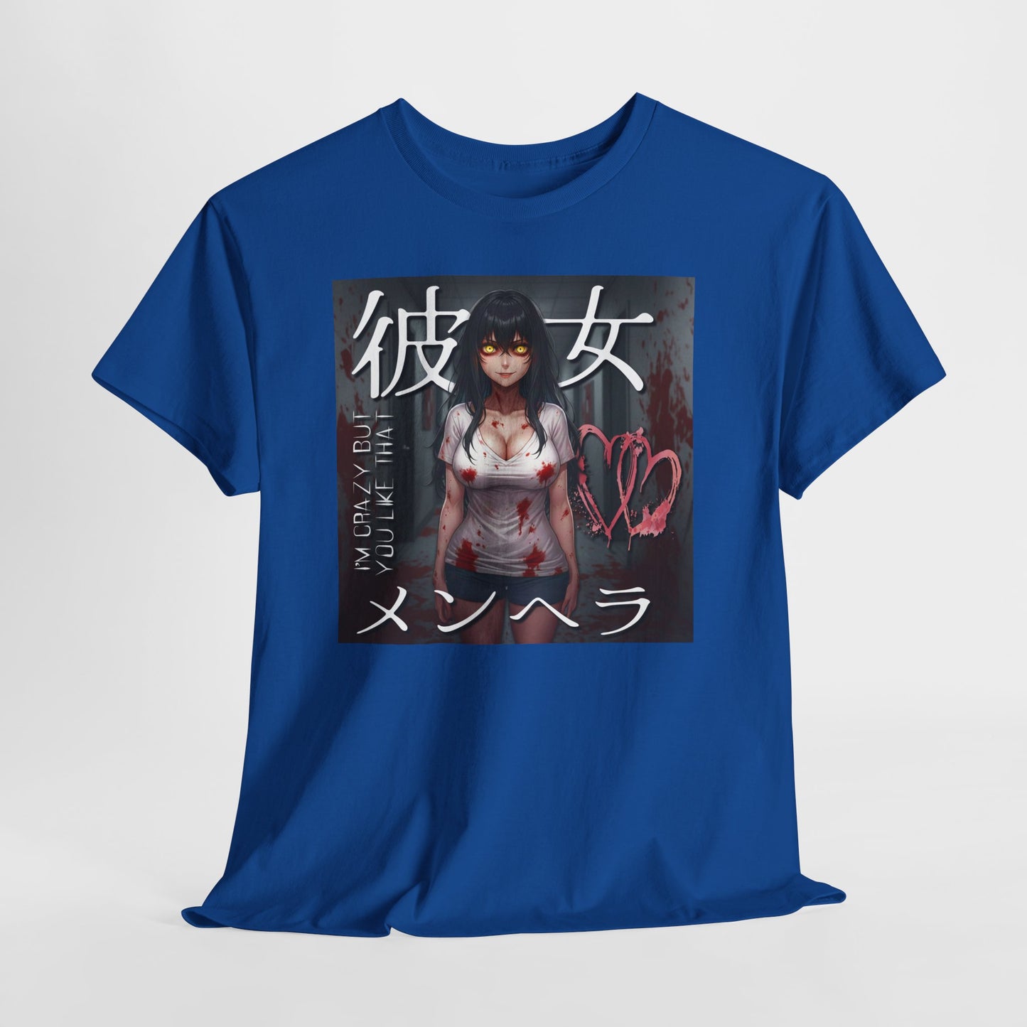Horror Anime Shirt - Crazy Girlfriend Yandere Tee