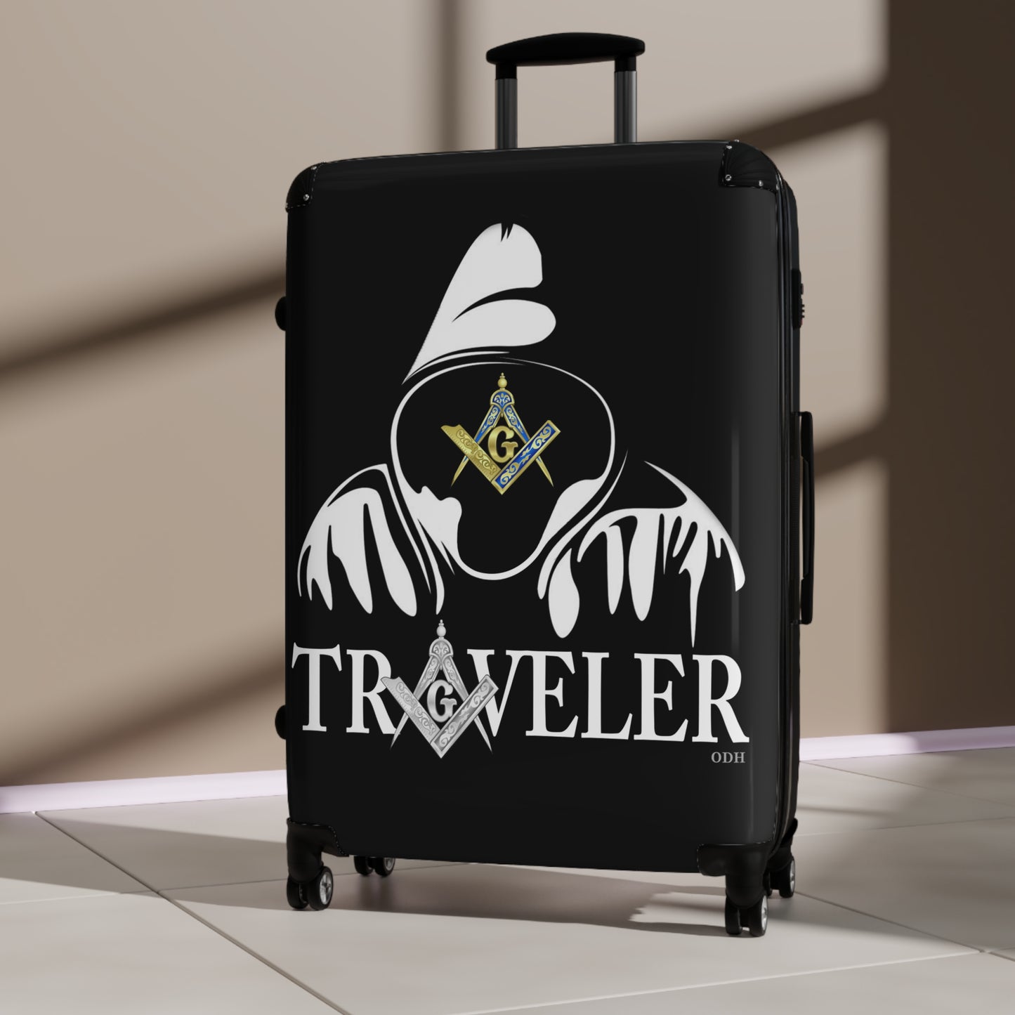 Traveler Carry on Suitcase | Cabin Suitcase | Masonic Luggage