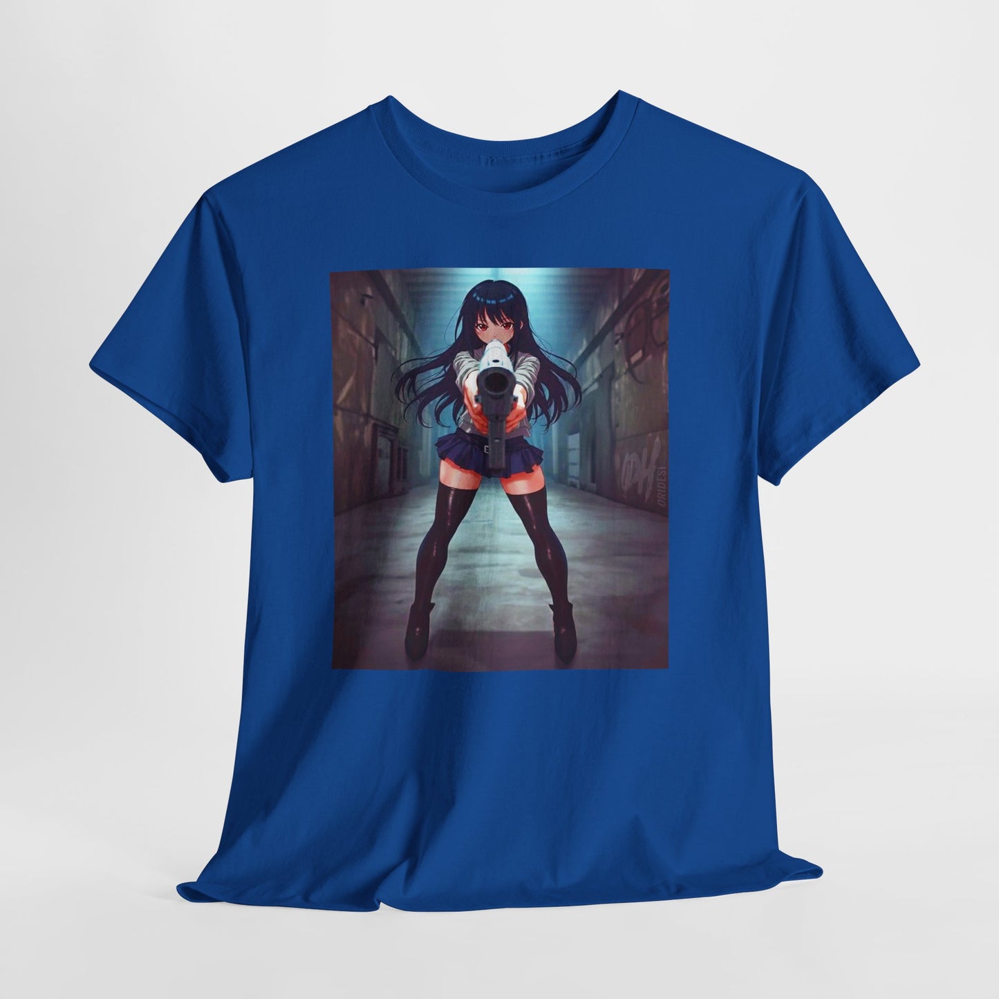 Anime Girl Assassin Waifu Japanese Tshirt