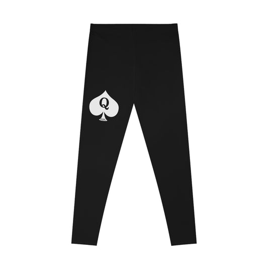 Queen of Spades Women's Spandex Leggings, QOS, Hot Wife, BBC Only Leggings