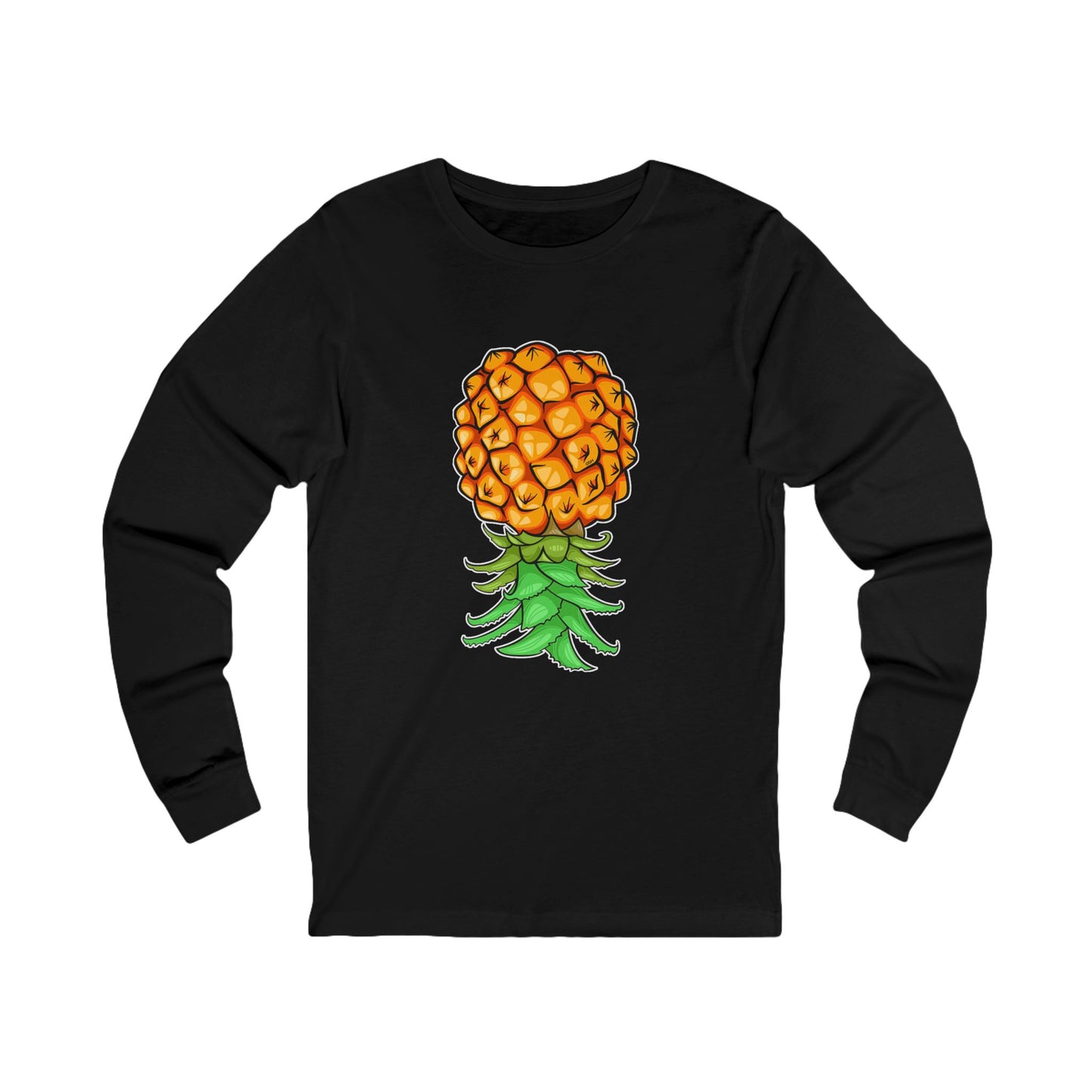 Upside Down Pineapple Unisex Jersey Long Sleeve Tee If You Know You Know