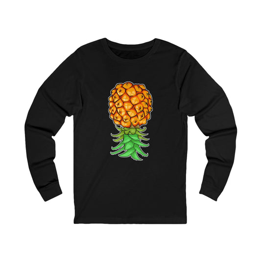 Upside Down Pineapple Unisex Jersey Long Sleeve Tee If You Know You Know