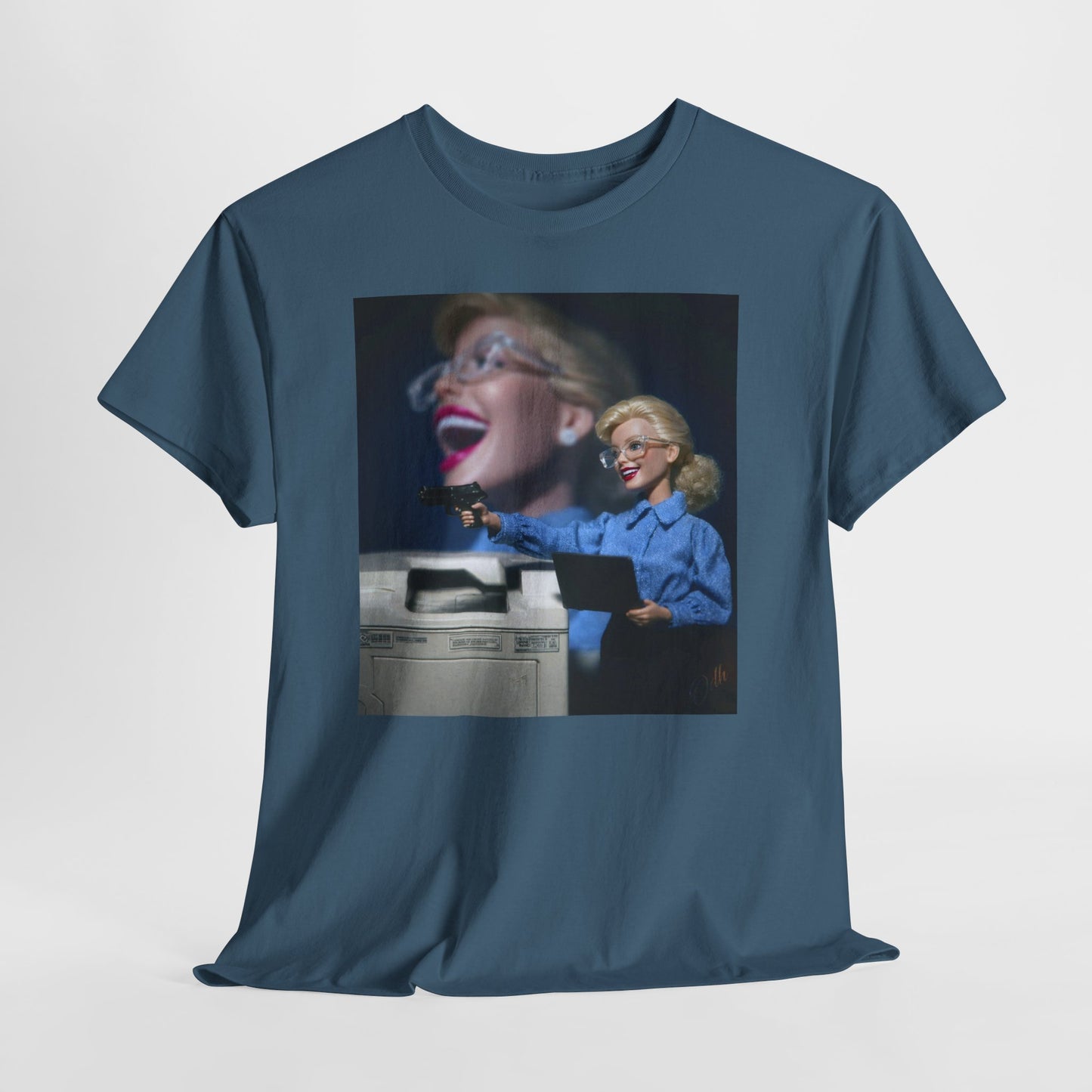 Crazy Barbie Doll Crash Out at work T Shirt