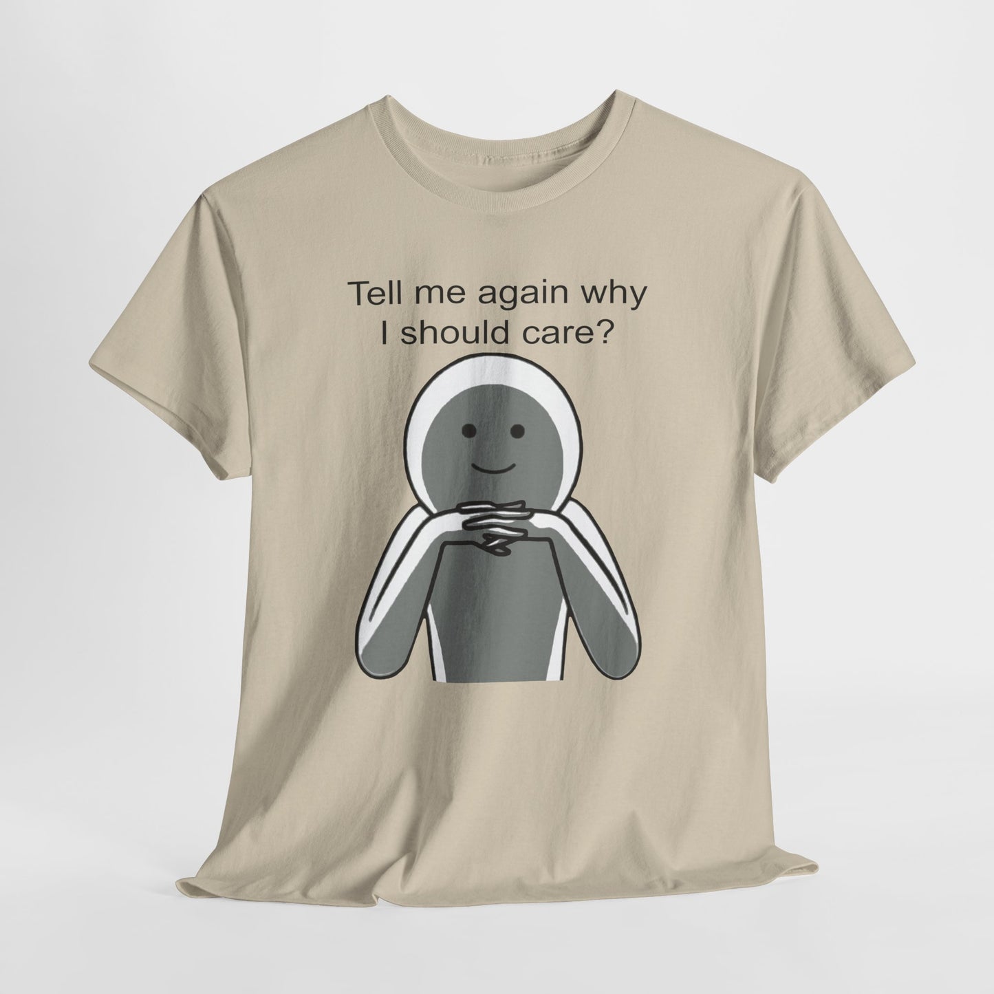 I Dont Care Shirt, Sarcastic Tshirt, Funny Quote Shirt, Sarcasm Humor Tee
