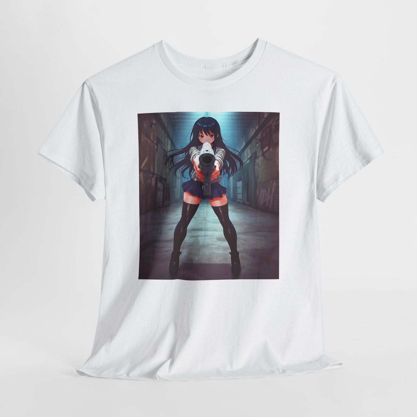 Anime Girl Assassin Waifu Japanese Tshirt