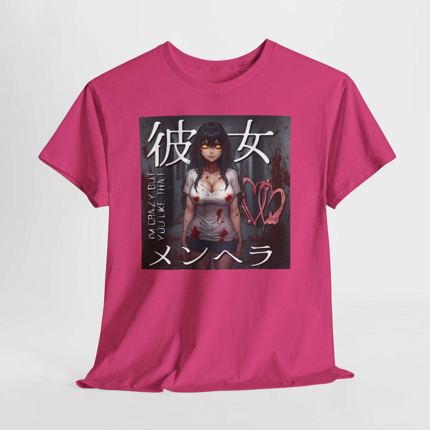 Horror Anime Shirt - Crazy Girlfriend Yandere Tee