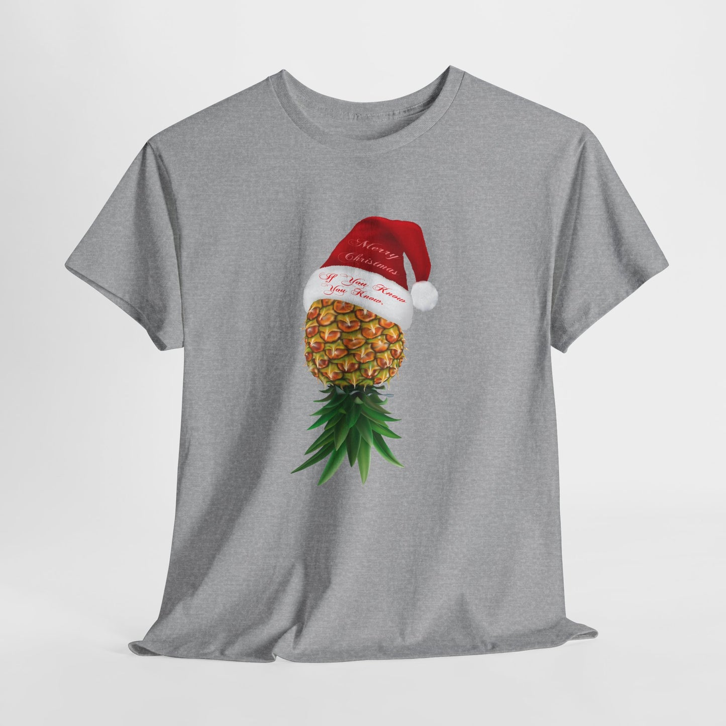 Christmas Upside Down Pineapple, Santa Pineapple T Shirt | Swinger Shirt | Swinger Lifestyle | Funny Sexual Adult Shirt | BBC Slut Shirt