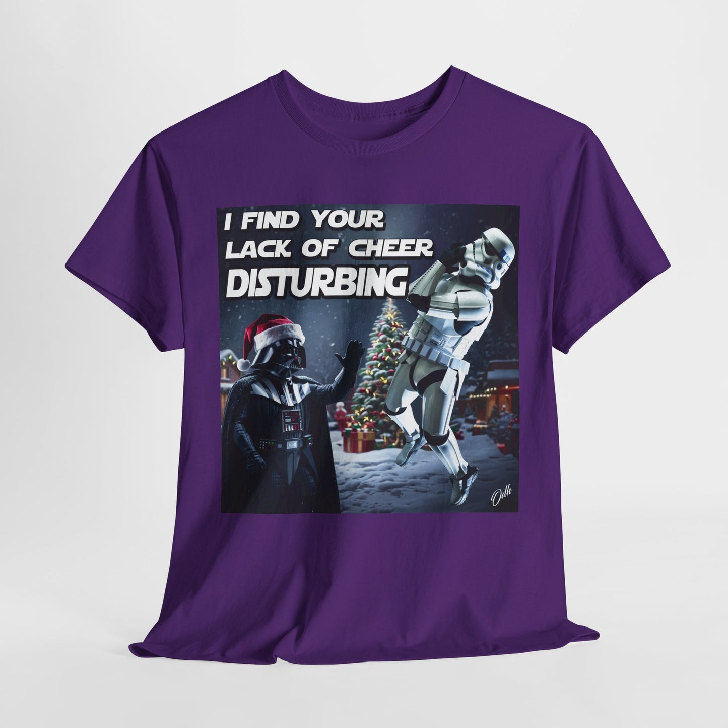 Darth Vader Christmas T Shirt Star Wars I Find Your Lack Of Cheer Disturbing