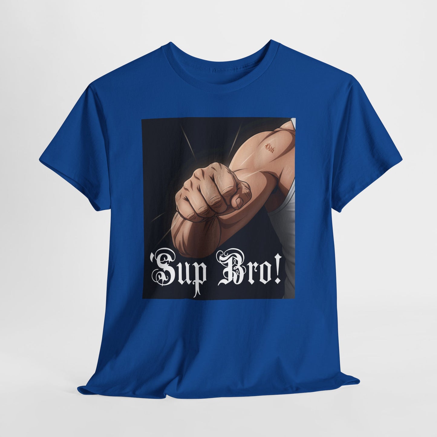 Sup Bro! Mens Fist Bump Gym Bro T shirt