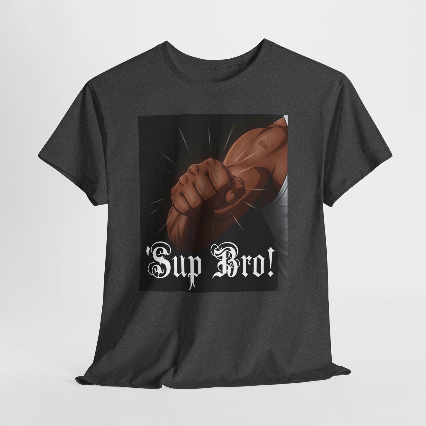 Sup Bro! Mens Fist Bump Gym Bro T shirt
