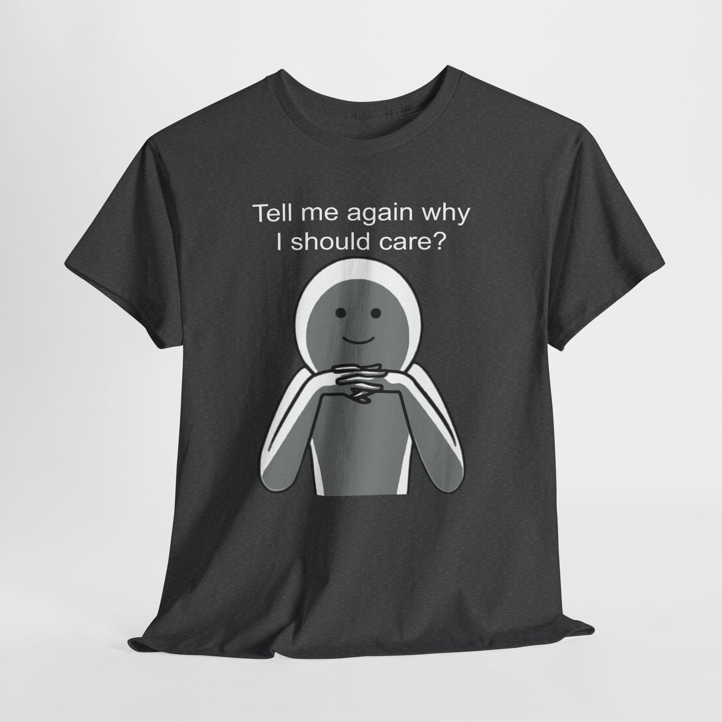 I Dont Care Shirt, Sarcastic Tshirt, Funny Quote Shirt, Sarcasm Humor Tee