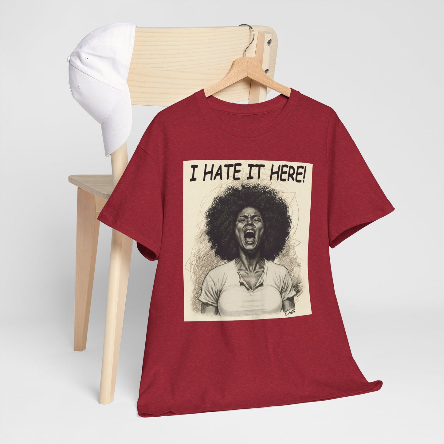 Womens I Hate It Here Tshirt