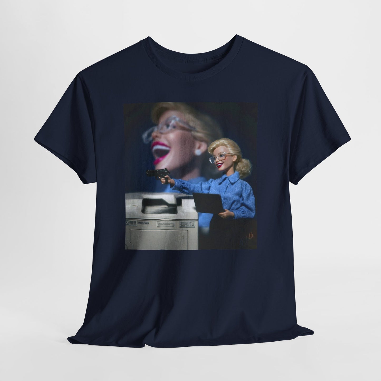 Crazy Barbie Doll Crash Out at work T Shirt