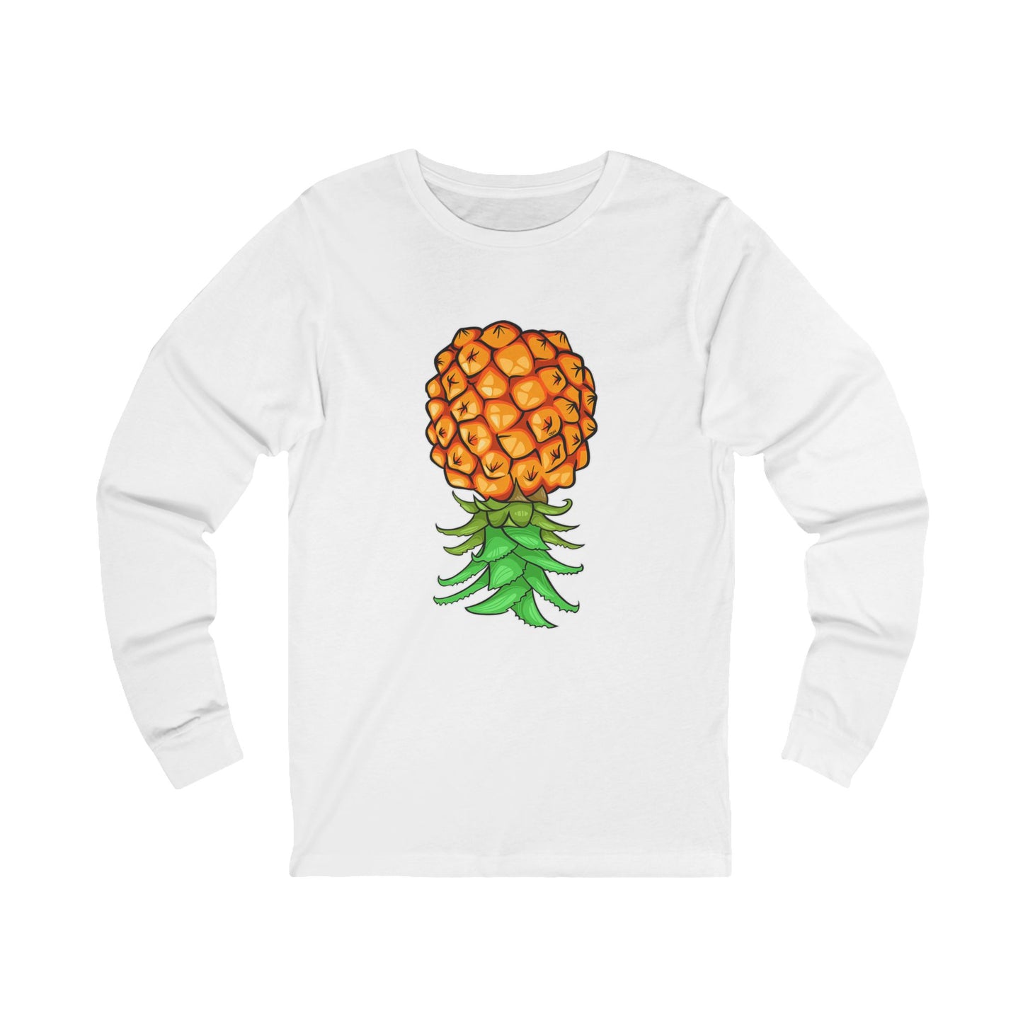 Upside Down Pineapple Unisex Jersey Long Sleeve Tee If You Know You Know
