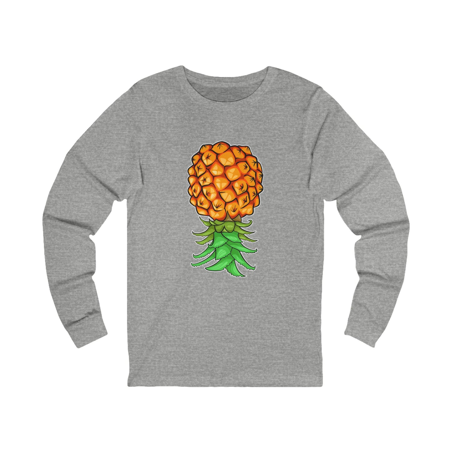Upside Down Pineapple Unisex Jersey Long Sleeve Tee If You Know You Know