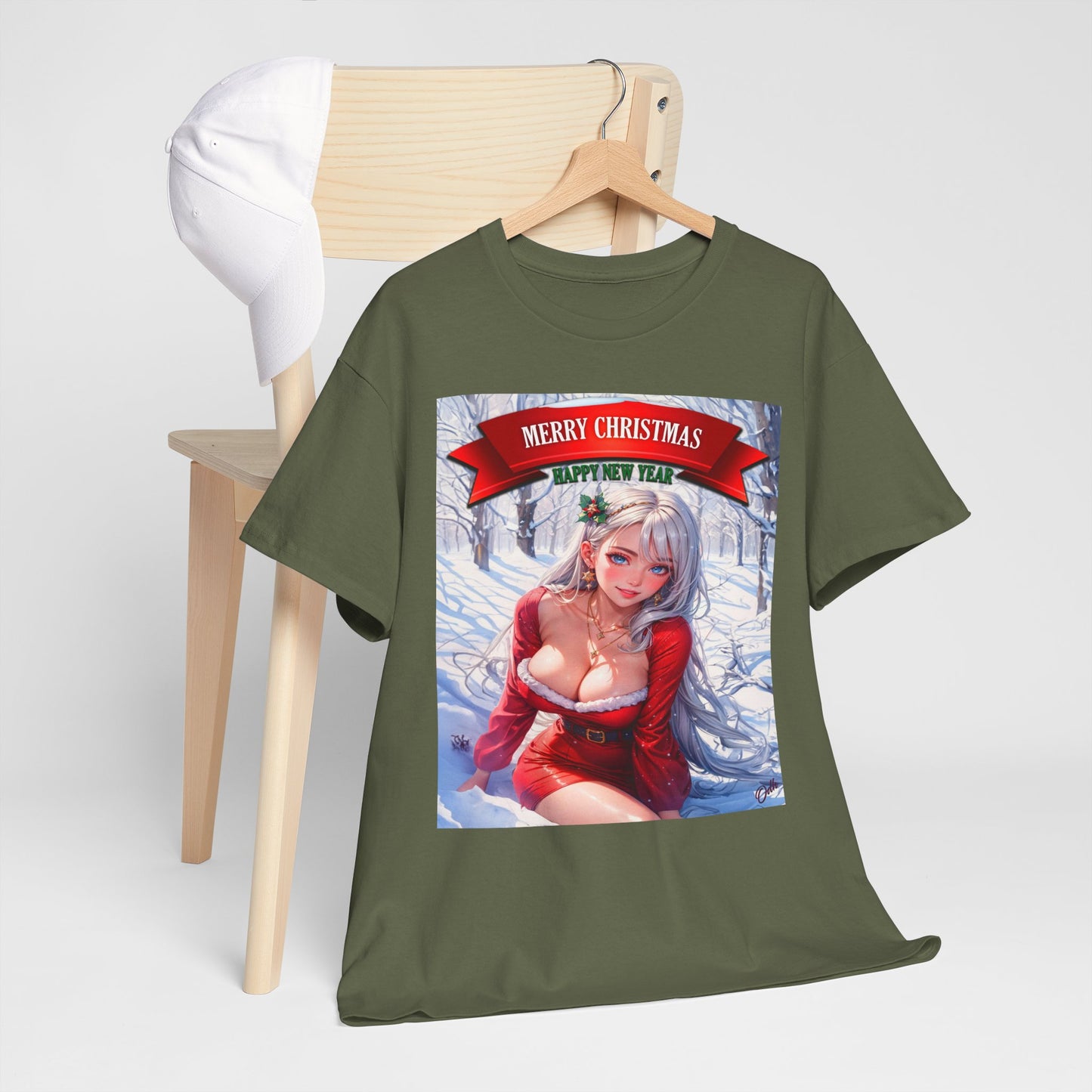 Anime Girl Christmas Tshirt