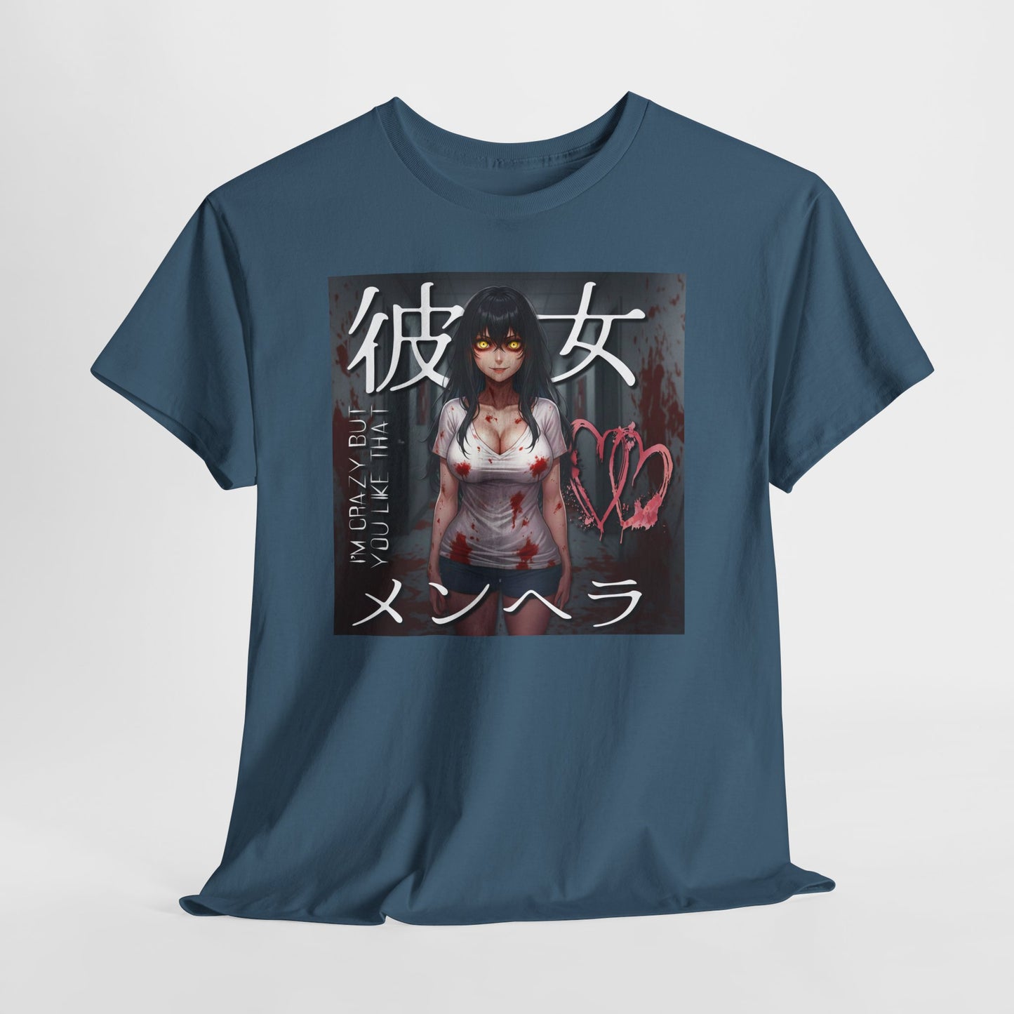 Horror Anime Shirt - Crazy Girlfriend Yandere Tee