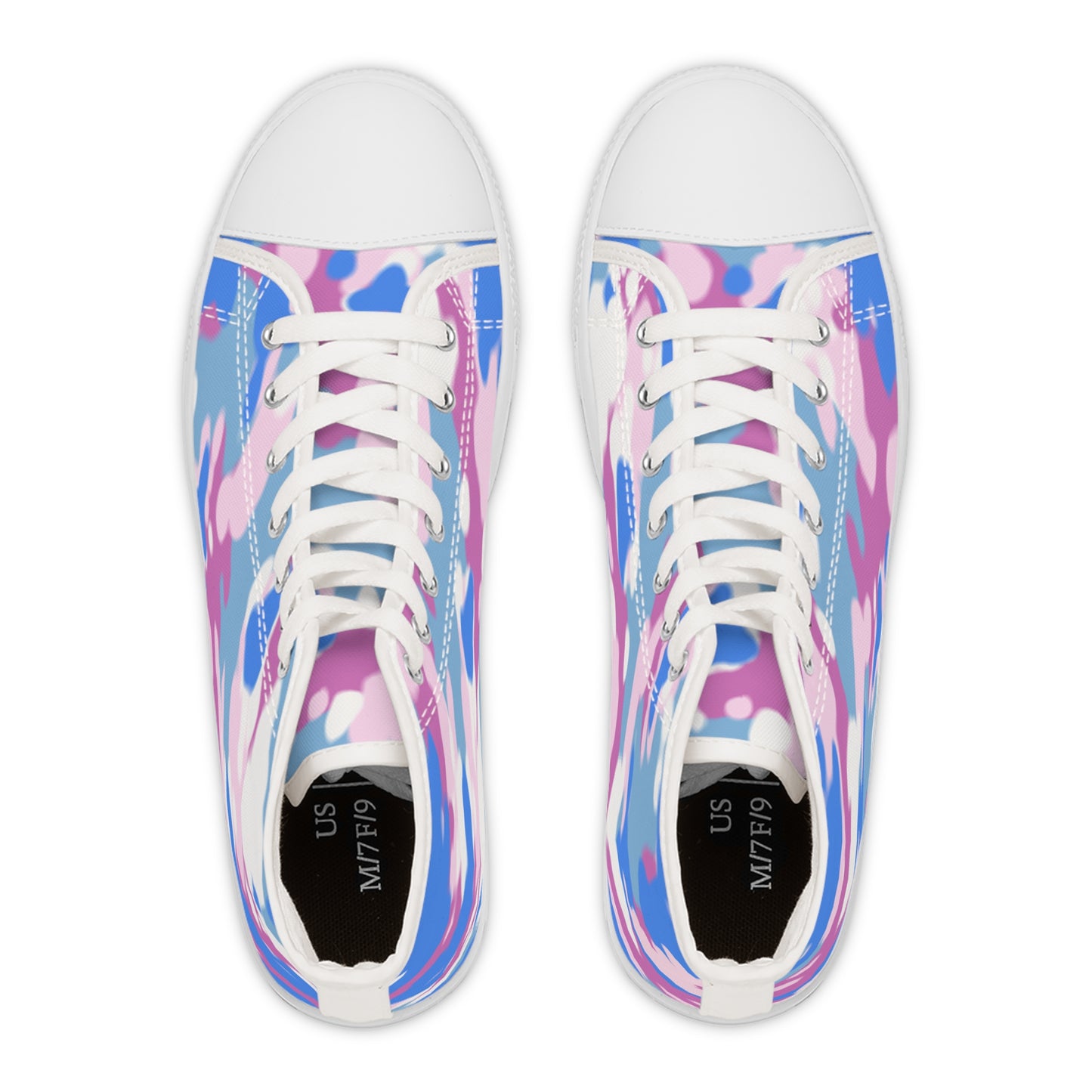 Women's High Top Sneakers, Colorful Sneakers, Converse Style High-Top Sneaker, Old School Red 80s and 90s Fashion