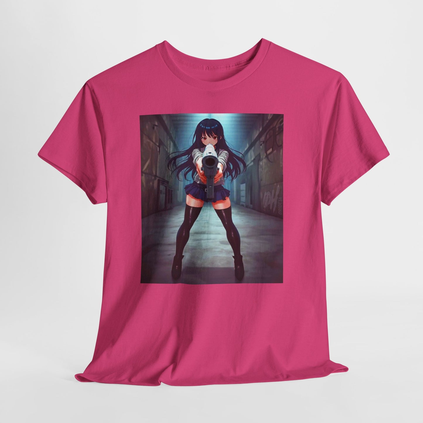 Anime Girl Assassin Waifu Japanese Tshirt
