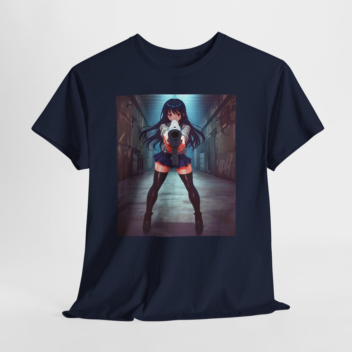 Anime Girl Assassin Waifu Japanese Tshirt